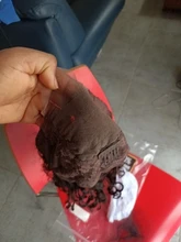 Pelucas de cabello humano con cierre Frontal para mujer, postizo de encaje de 5x5 con ondas profundas brasileñas de 30 pulgadas, color Natural con agua rizada