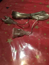 Eu/Us-Plug Light-String Curtain-Light Extender-Wire LED Holiday Wedding-Party 
