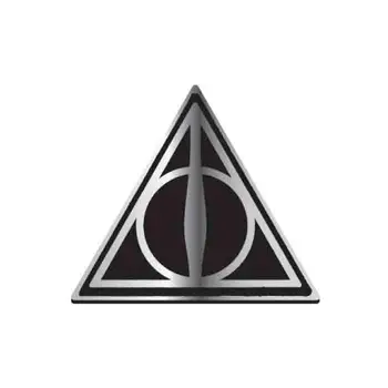 

Harry Potter: Deathly Hallows (badge enameled) HALF MOON BAY3.98