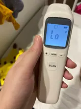 Termómetro Digital infrarrojo sin contacto para la frente para adultos/niños/bebés, termómetro de mano para la frente con pantalla LCD