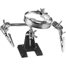 Штатив для фиксации электронных плат с увеличительной линзой STAYER 55339