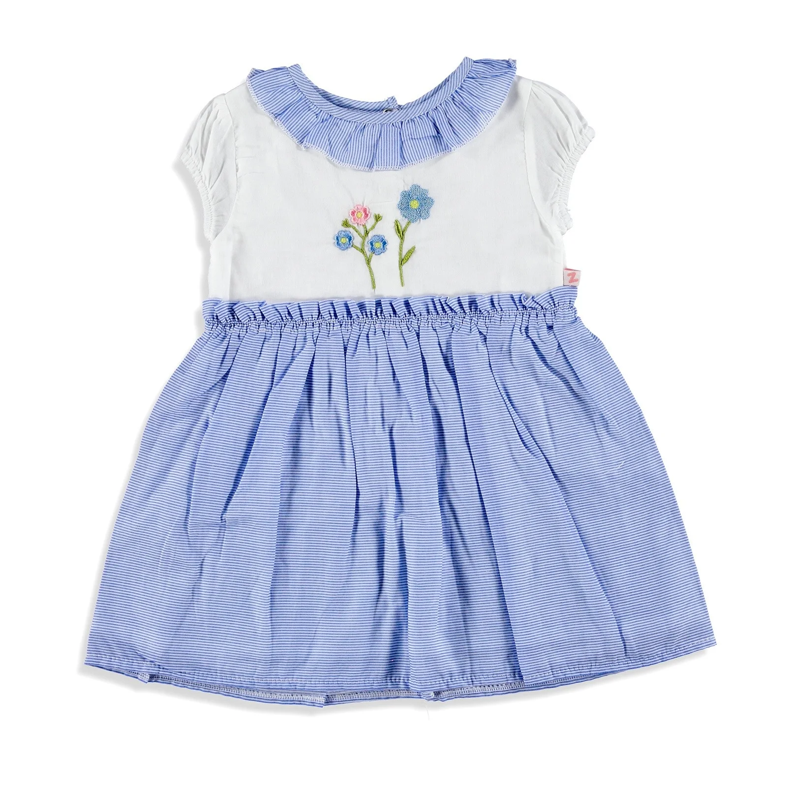 Ebebek BabyZ/платье для маленьких девочек с цветочной вышивкой