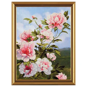 

Sv1137 set for embroidery 'Nova sloboda' 'пионы', 39x53 cm