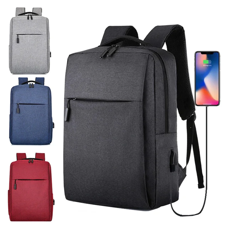 Breathable Wearable Business Computer Bag-Travel Bag-Student Bag Schoolbag Backpack Men-Leisure USB Mens Backpack 