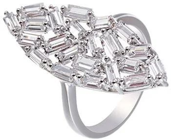 

Jay VI ring with cubic zirconia