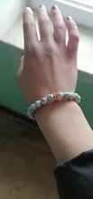 YIZIZAI, pulsera de pareja, pulseras de corona para mujer, cuentas de piedra dije, joyería para hombre, pulsera Masculina, pulsera femenina