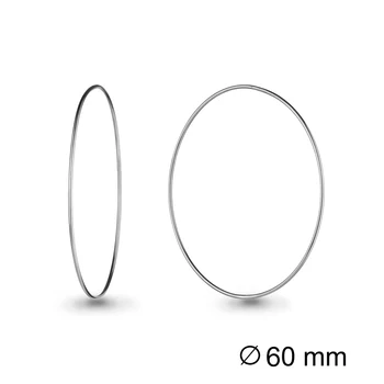 

Earrings Congo aquamarine without inserts, 925 silver