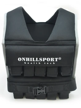 

Weighted Vest Adjustable Exercise Training Fitness Jacket Gym Workout Boxing Vest 20 kg