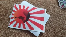 65 Uds Japón Bushidou pegatinas de guerreros para ordenador portátil de PVC pegatinas de grafiti pegatinas para maleta equipaje guitarra coche para los juguetes para los niños F3