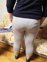 Pantalones de entrenamiento para mujer, leggings ajustados de talla grande, Capri, mallas básicas de fibra de bambú informales, estiramiento alto