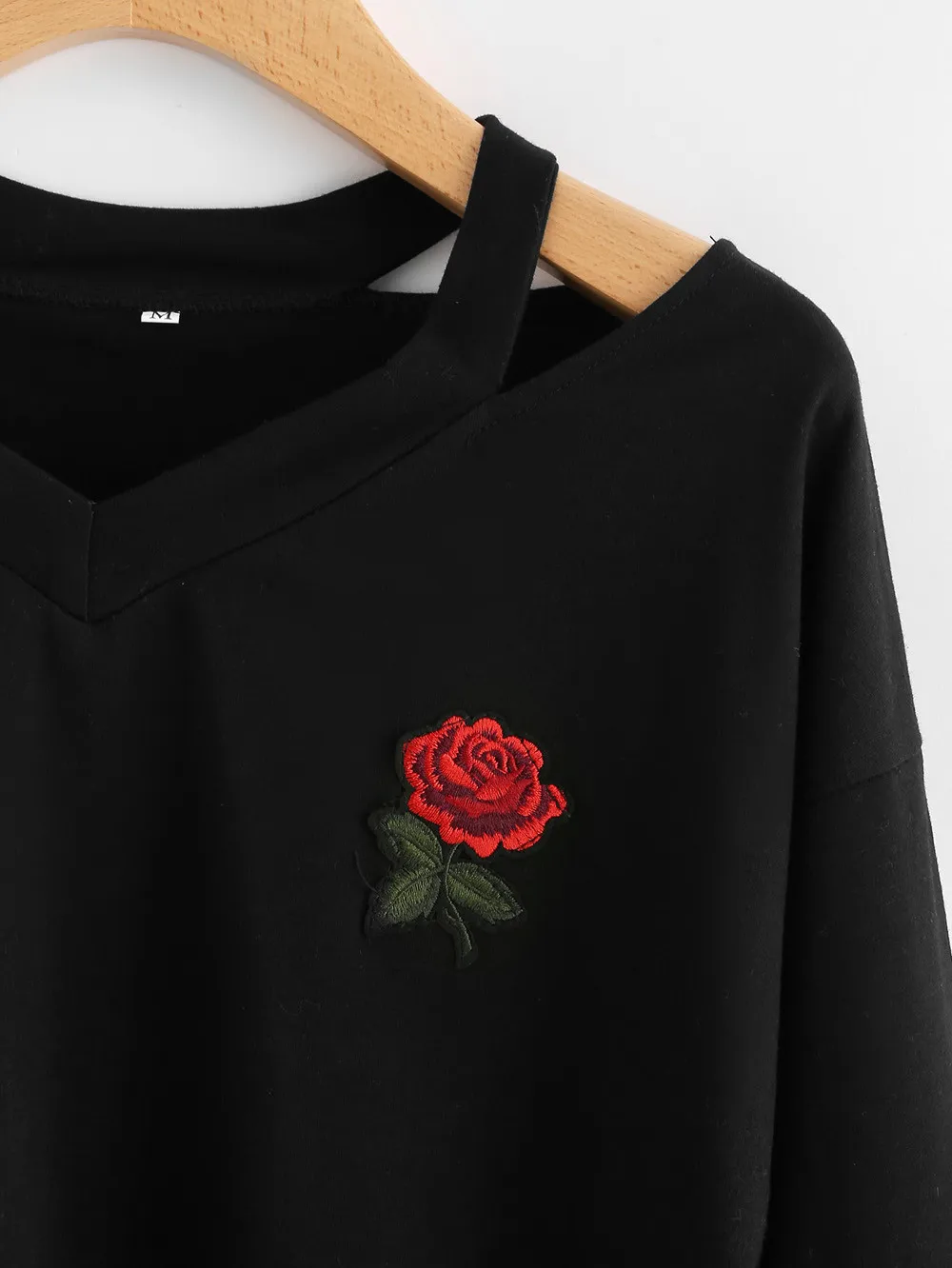  2020 Fashion Hooded Printed Hoodies Rose Casual Women's Pullover Sweatshirt Jumper Long Sleeve Wome