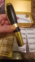 Pluma de ácido hialurónico de alta presión 2 en 1, metal de alta densidad para inyección de labios antiarrugas, pistola de hialurón, atomizador