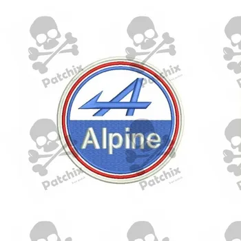 

ALPINE Iron patch Toppa ricamata gestickter patch brode remendo bordado parche bordado