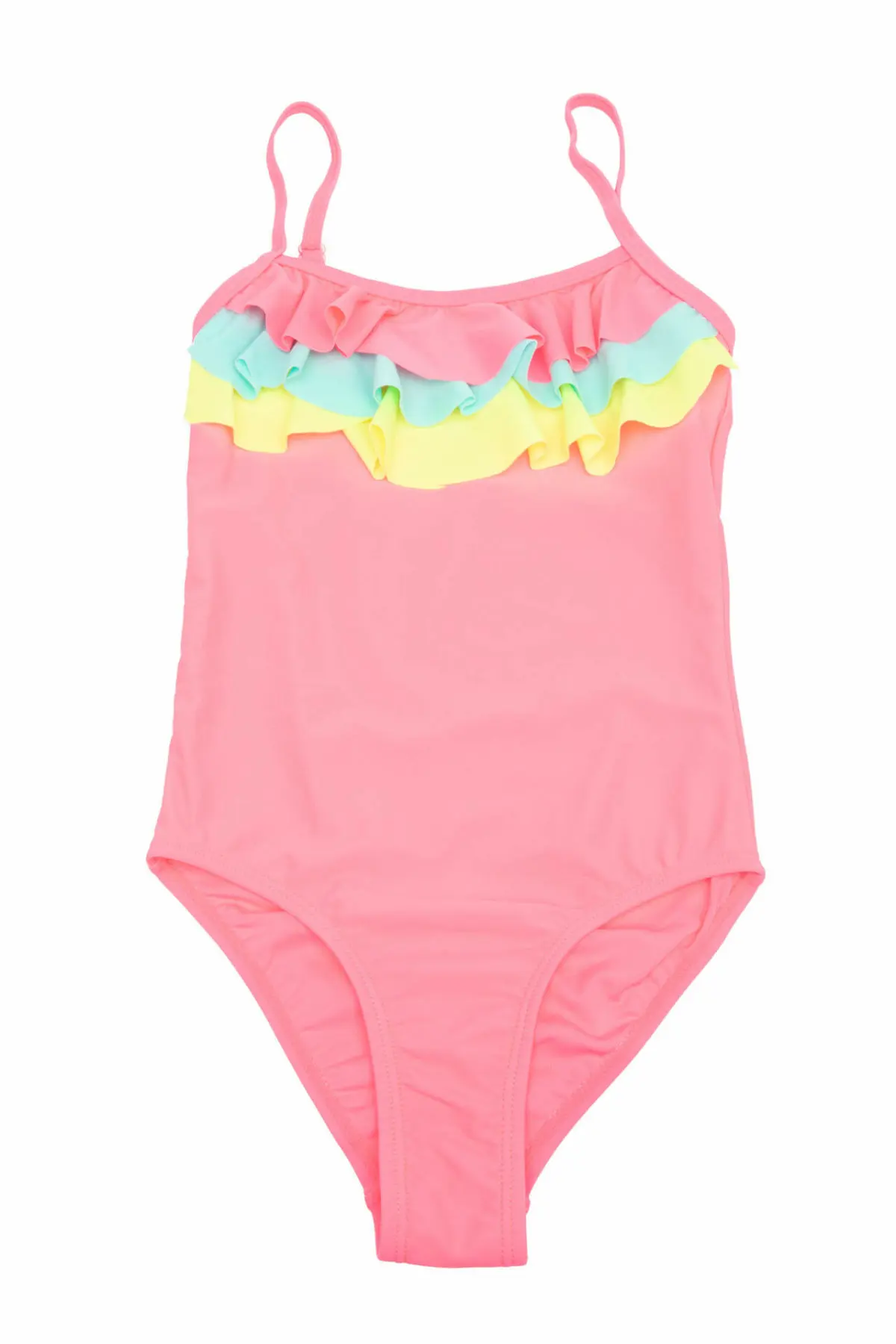 DeFacto Sweet Girl Woven Fashion Swimsuit Pink Kids Sling One-pieces Bikini Comfortable Summer - I3055A618SM | Спорт и развлечения