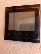 Moeshouse Controlador de temperatura de termostato inteligente WiFi para agua/calefacción eléctrica de suelo Agua/caldera de Gas funciona con Alexa Google Home