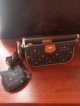 Coin Purse Shoulder-Bags Crossbody-Monogram-Bags Women Bag Signature FOXER Female Fashion