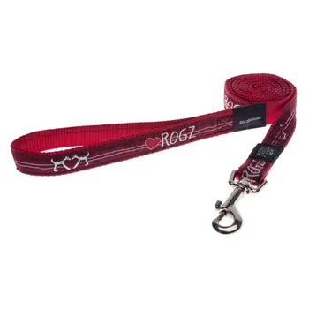 

Dog Leash rogz fancy dress l-20mm 1,4 m dogs on red