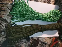 YoouPara-Cuerda de Paracord 250, 550 colores, tipo III, 7, soporte, 100 pies, 50 pies, kit de supervivencia