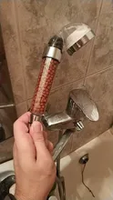 Light Shower-Head Temperature-Control Colorful Anion Pressurized Water-Saving Handheld