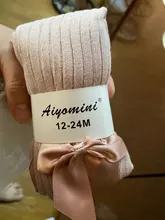 Medias con lazo para bebé recién nacido, pantimedias de bebé, ropa infantil, Kleding, medias sólidas