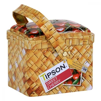 

Tea Tipson "lukoshko-cherry and Cherry", black with additives, 80 gr