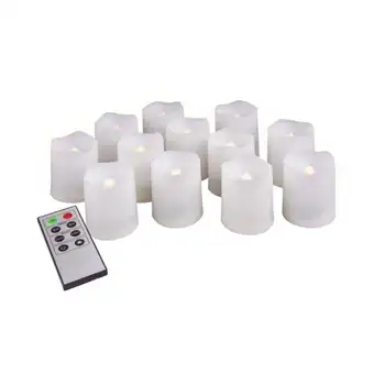 

Lamp LED decorative light (set of 12 candles + Remote Control + batteries) jazzway 4690601003430