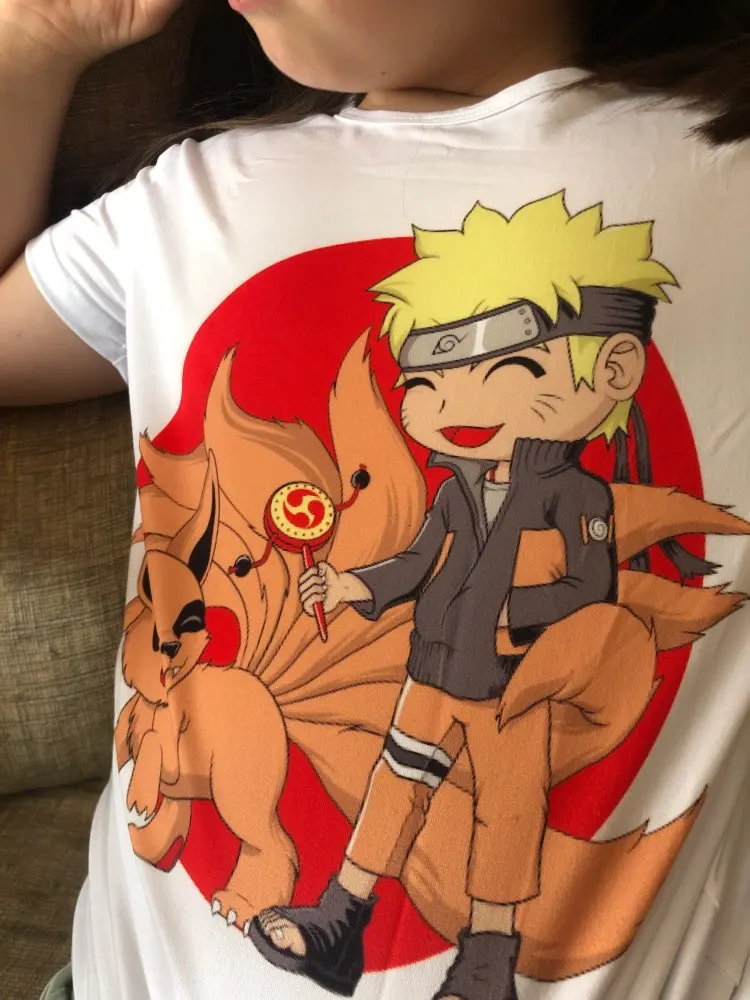 New Japanese Anime shirt Naruto Cartoon Children's Tshirt Summer