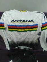 ASTANA-Ropa negra de ciclismo para hombre, camisetas de secado rápido, pantalones cortos para bicicleta de equipo, 9Dgel, para verano, 2020
