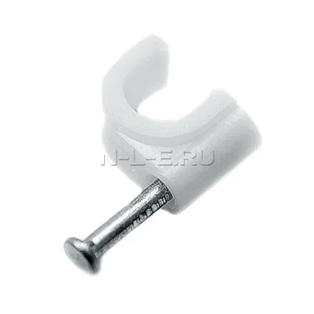 

100 pcs Cable Mount bracket RG-6 White #922W/100 (packing 100 pcs) Fast shipping.