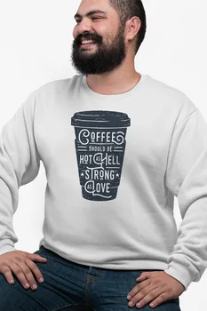 

Angemiel Wear Coffee Cup White Men 'S Sweatshirt