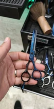 Tijeras profesionales para peluquería, originales de Japón, juego de 2 tijeras para corte de cabello de 5.5 y 6.0 pulgadas