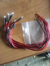 Bulb Diodes Led-Light-Lamp Prewired Home-Decoration 10pcs/Lot 5mm 20cm 12V for DIY Four-Colors