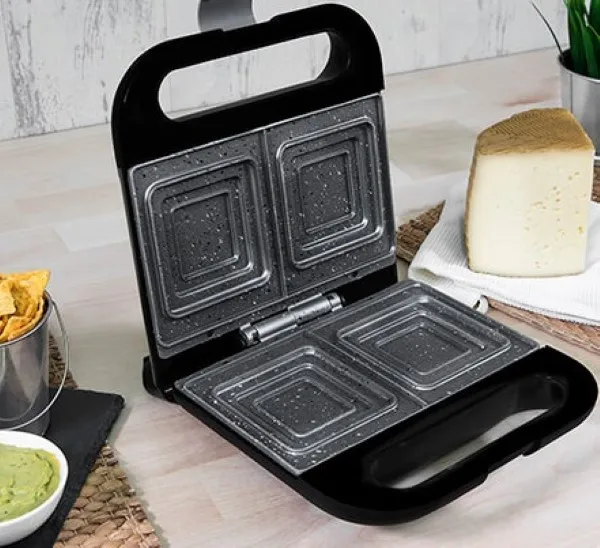 Сэндвичница Cecotec Rock'nToast 750W Black Inox