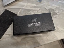 NAVIFORCE-reloj de cuarzo deportivo para hombre, cronógrafo de pulsera de cuero, estilo militar, informal, con fecha, marca de lujo, 2019