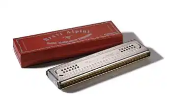 

M131733 Bravi Alpini 2x60 C/G-major harmonica tremolo Hohner