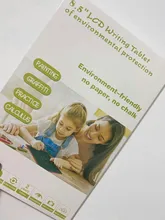 Tableta gráfica Digital de 8,5 pulgadas para dibujo, tableta de escritura LCD para niños, Bloc de notas electrónico, tablero inteligente portátil