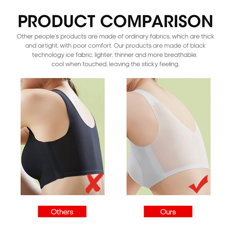 Front Buckle Sexy Lace Women's Underwear Push Up Bras Without Bones  Seamless Invisible Backless Bralette Plus Size Thin Bras - AliExpress