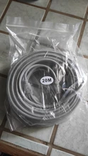 ANPWOO 5M/10M/20M/30M opcional, 2,1mm/5,5mm jack RJ45 + DC de extensión Ethernet Cable CCTV para cámaras IP sistema NVR