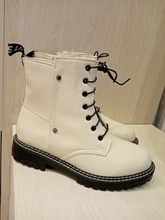 AIYUQI-Botas cortas de cuero genuino para mujer, botines de lana cálidos y antideslizantes, para estudiantes, para invierno, 2021