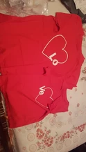 Camisetas familiares a la moda para madre e hija, ropa con estampado romántico, Tops de algodón, aspecto familiar, ropa para niños y niñas