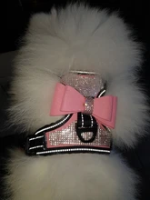 Pet-Supplies Harnesses-Vest Dog-Accessories Pitbull Dogs Reflective Pug Bling Medium