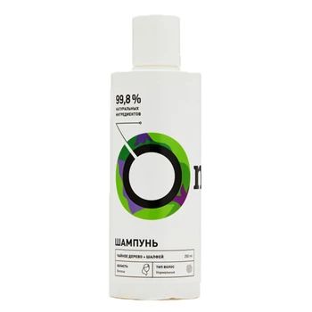 

Shampoo "tea tree and sage" for normal hair