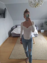 Ropa de primavera y verano para mujer, Jersey sexy elástico de cintura alta con cuello cuadrado y mangas completas, WK080, 2021