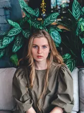 Mini Dress Lantern Short-Sleeve OOTN A-Line Pink Elegant Green Cotton Casual Women Ladies