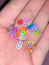 1000 unids/lote mezclado Animal fruta de UV resina epoxi molde rellenos para la fabricación de la joyería Diy uñas arte artesanía decoraciones