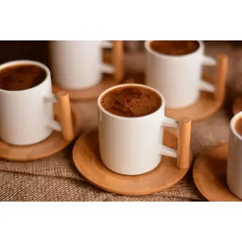 

Bambum Aron 12 Pieces 6 Person Coffee Cup Set of 6 gift for home special gifts
