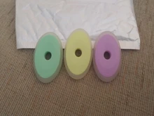 5 uds Neutral pluma borrable borrador especial mezcla enviar elíptica de plástico de goma para borrar de estudiante estudio papelería de la Oficina de la escuela suministros