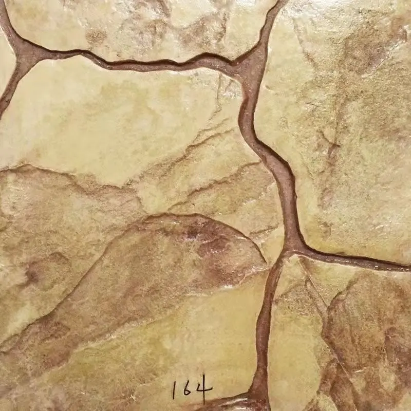 Embossed Floor Mold Stamping Material PU Concrete art color DIY printing ground can be cement mould MYFS