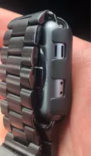 Vidrio + para Apple Watch Serie 6 5 4 3 SE 44mm 40mm watch cuero, iWatch 42mm 38mm Protector de pantalla + cubierta de apple Watch Accesorios