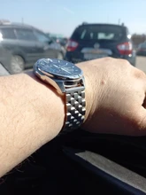 Correa de acero inoxidable para reloj de 18mm, 20mm, 22mm y 24mm para hombre y mujer, banda de Metal sólido cepillado para Gear S3, accesorios para reloj